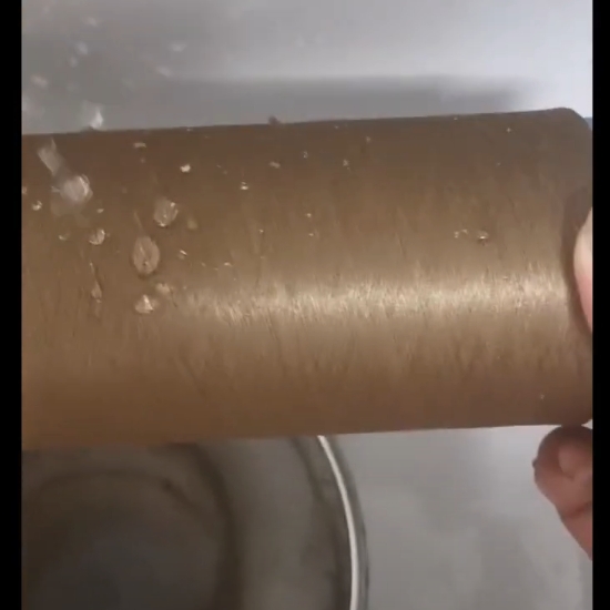 ポリエステル高弾性防水糸